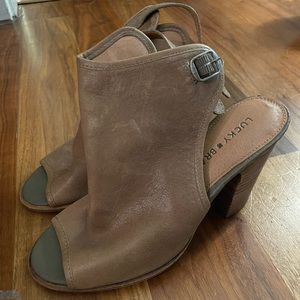 Lucky brown ankle boots